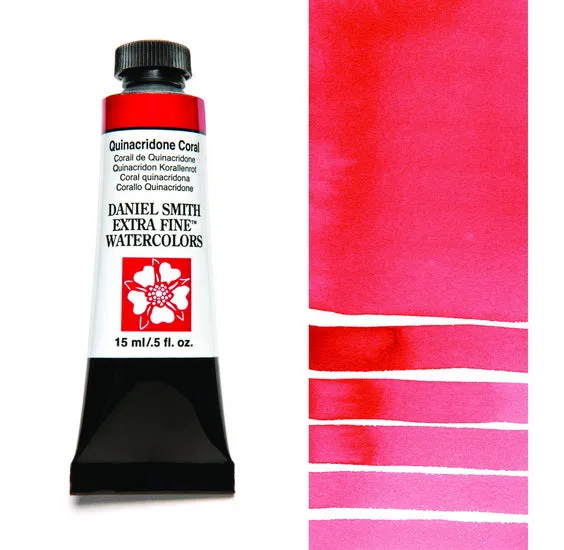 Watercolor Tube Quinacridone Coral S2 - 15ml