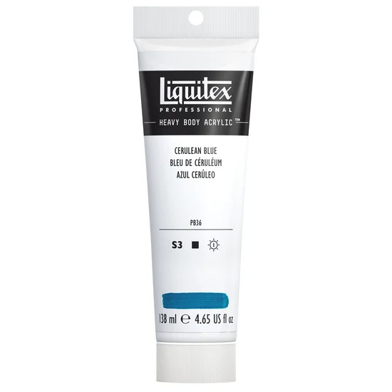 Acrylic hb - 4.65oz - cerulean blue - s3