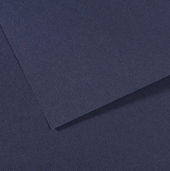 Colored paper - 160gsm - mi-teintes - 50x60cm - indigo blue