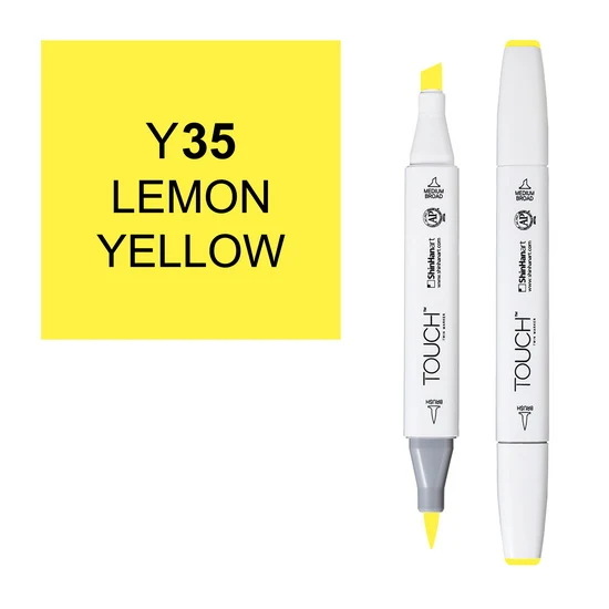 Touch Brush Marker Lemon Yellow