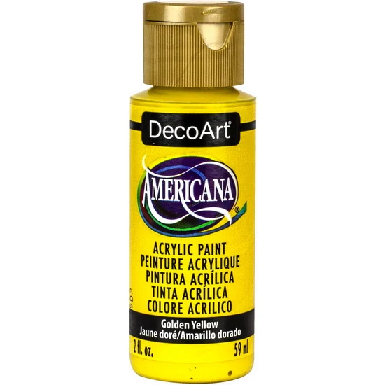 Americana Acrylic Golden Yellow - 60ml