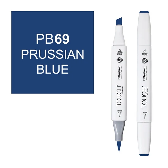 Touch Brush Marker Prussian Blue