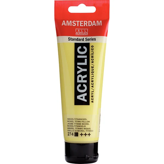 Amsterdam Acrylic Nickel Titane Yellow - 120ML