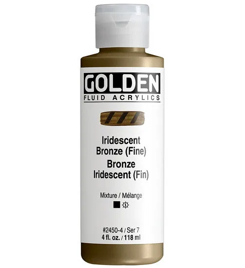 Acrylic fluid - 4 oz iridescent bronze s7