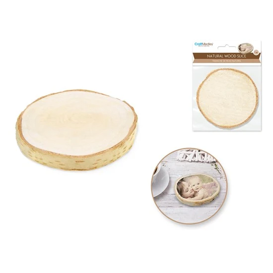 Birch slice - 9cm