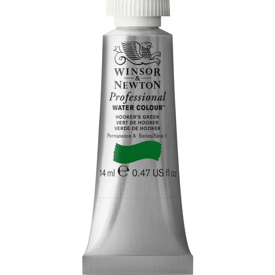 Professional watercolour - 14ml - hooker's green - s1