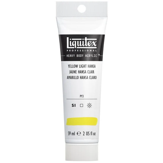 Acrylic hb - 2oz - yellow light hansa - s1a