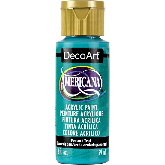 Americana Acrylic Peacock Teal - 60ml