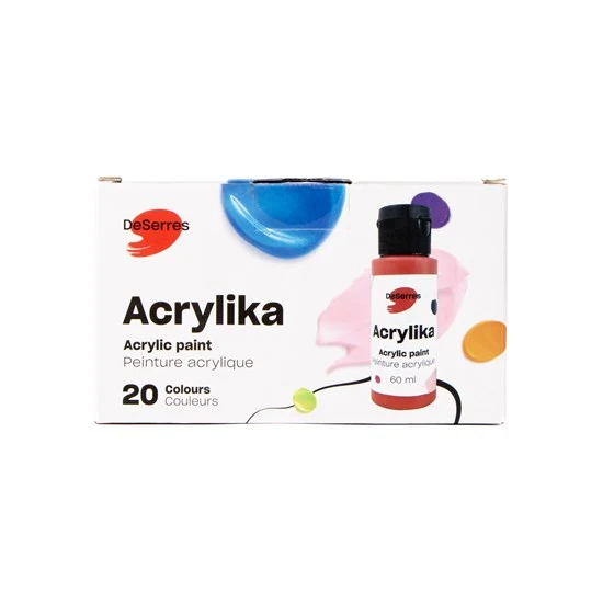 Acrylic paint set 20x60ml