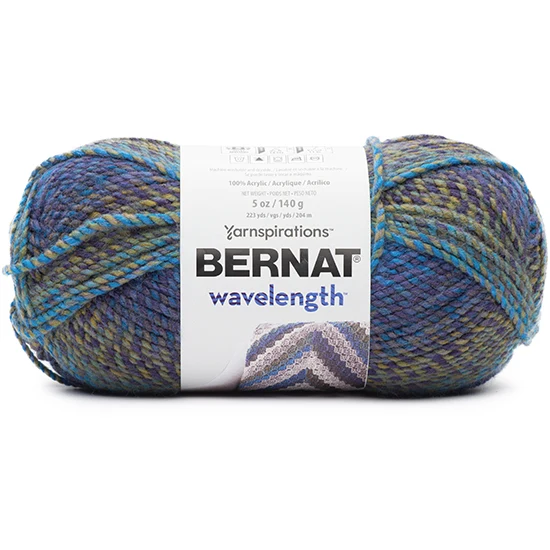 Wavelength yarn #5 - 140gr - violet turquoise