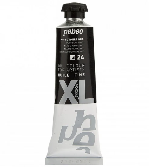 Oil - studio xl - 37ml - ivory black imit