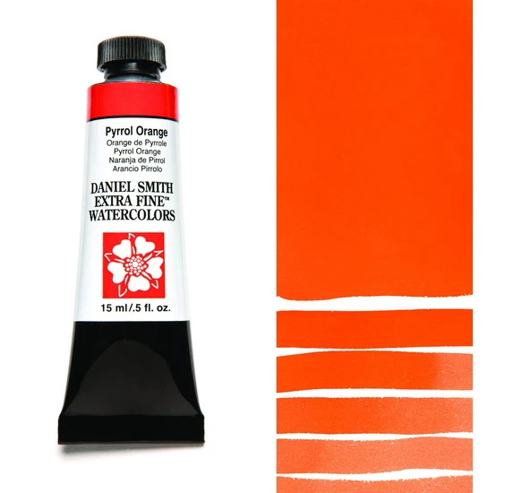 Watercolor Tube Pyrrole Orange S2 - 15ml