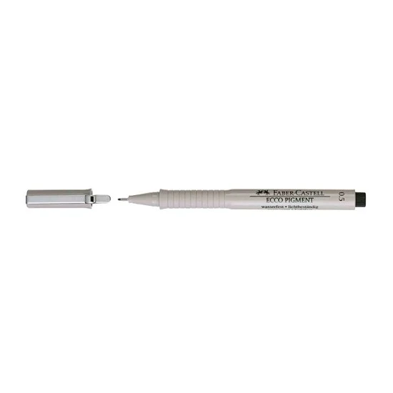 Fineliner ecco pigment 0.5mm black