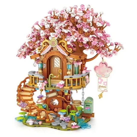 Sakura tree house