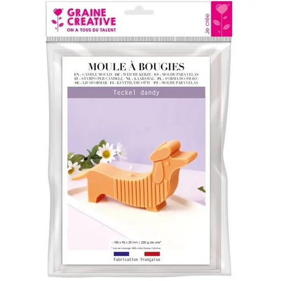 Dachsunf Candle Mould