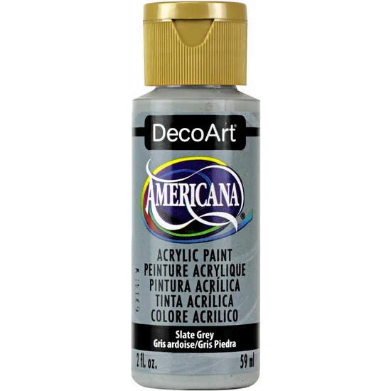 Americana Acrylic Slate Grey - 60ml