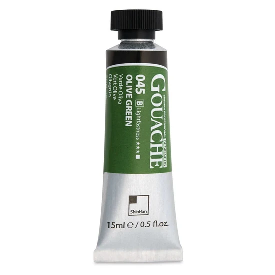 Designers gouache 15ml - olive green series b