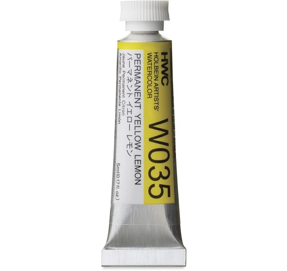 Watercolor Permanent Lemon Yellow Series A - 5ml