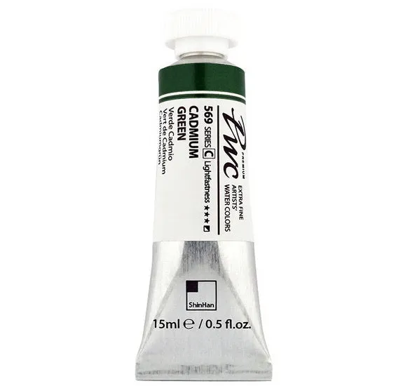 Extra Fine Watercolor Cadmium Green - 15ml