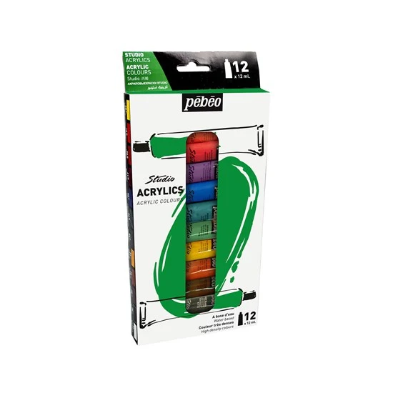 Acrylic set - studio - 12x12ml