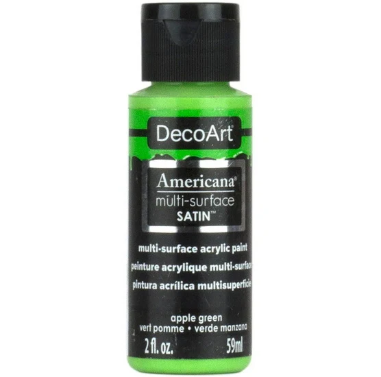 Americana Acrylic Satin Apple Green - 60ml