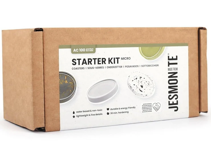 Micro Jesmonite Kit Round Coaster