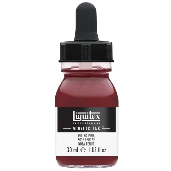 Acrylic Ink Muted Pink- 30ml