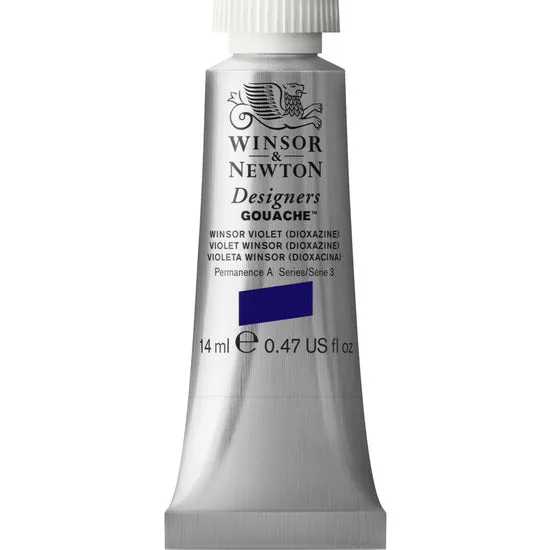 Designers gouache - 14ml - winsor violet dioxazine - s3