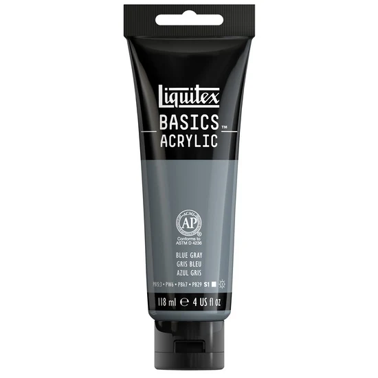 Basics acrylic - 4oz - blue gray