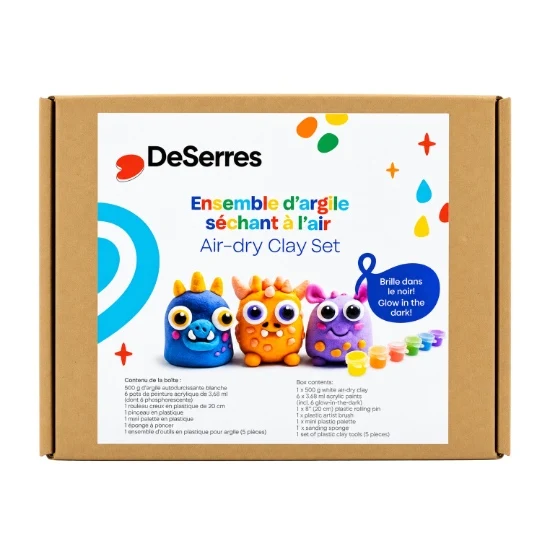 Luminescent Modelling Clay DIY kit