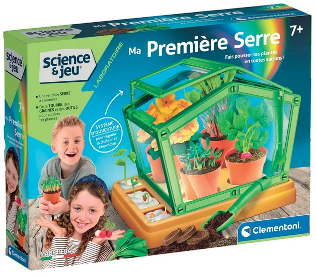 Science/jeu ma premiere serre