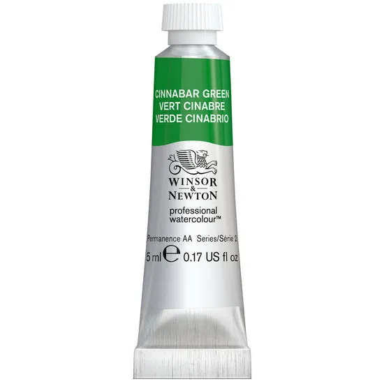 Professional watercolour - 5ml - cinnabar green - s2