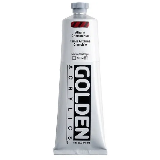 Acrylic heavy body - 5 oz alizarin crimson hue s7