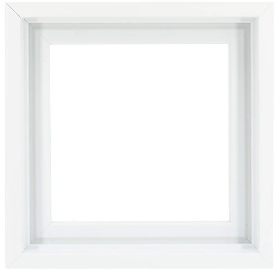 Gallery Floating Frame White - 10X10"