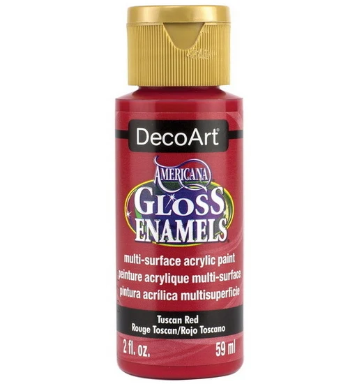 Americana Acrylic Gloss Enamel Tuscan Red - 60ml