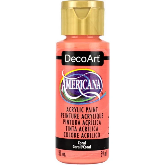 Americana Acrylic Coral - 60ml