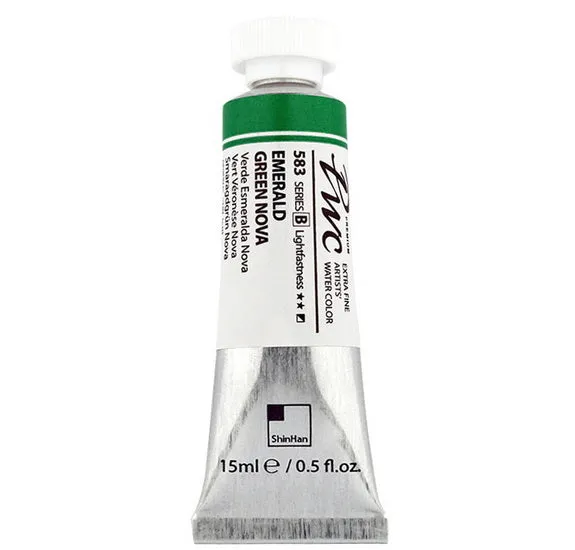 Extra Fine Watercolorl Emerald Green Nova - 15ml