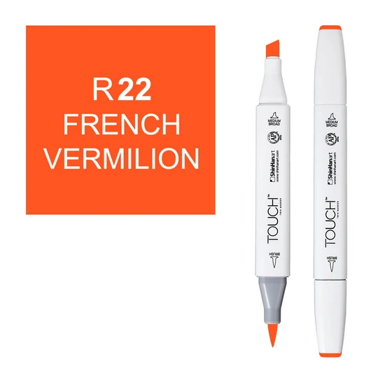 Touch Brush Marker French Vermilion