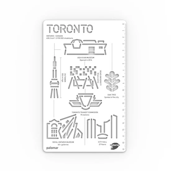 Citygrapher Stencil - Toronto