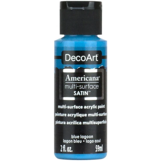 Americana Acrylic Satin Blue Lagoon - 60ml