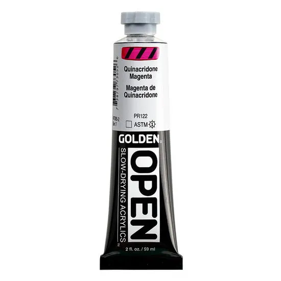Acrylic open - 2 oz quinacridone magenta s7