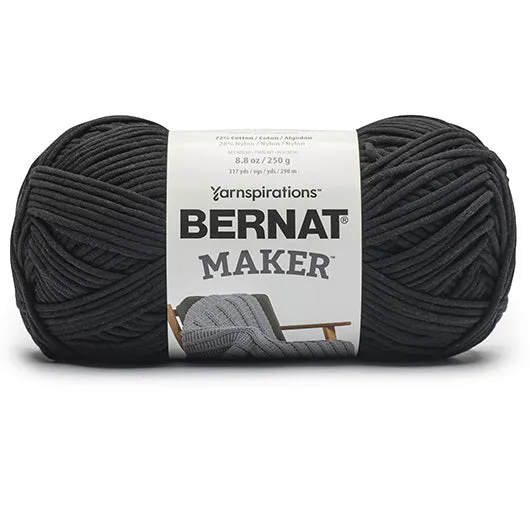 Maker yarn #5 - 250gr - black