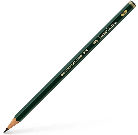 Castell 9000 graphite pencil 7b