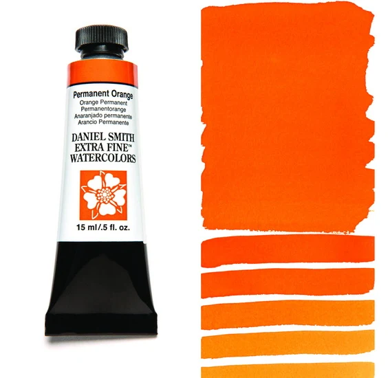 Watercolor Tube Permanent Orange S3 - 15ml