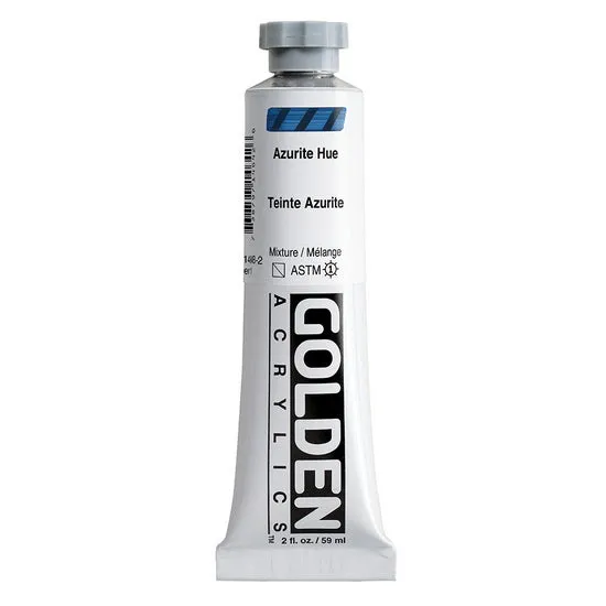 Acrylic heavy body - 2 oz azurite hue s1