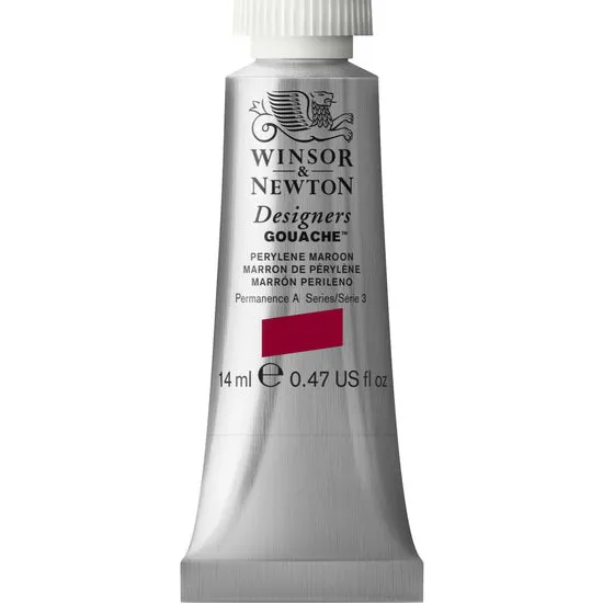 Designers gouache - 14ml - perylene maroon - s3