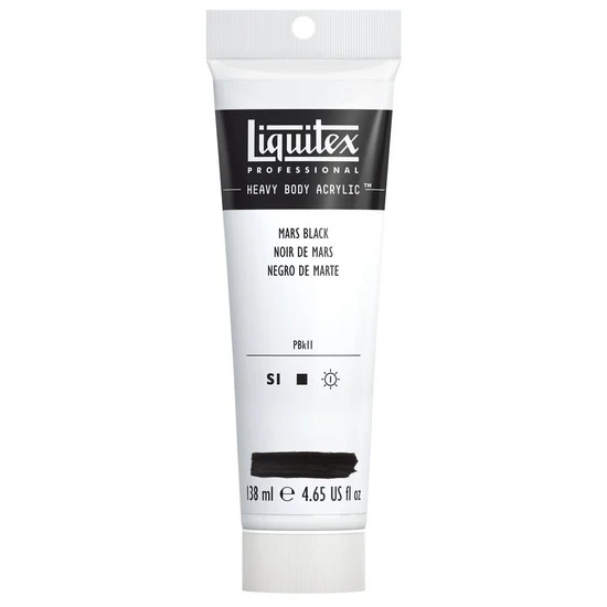 Acrylic hb - 4.65oz - mars black - s1