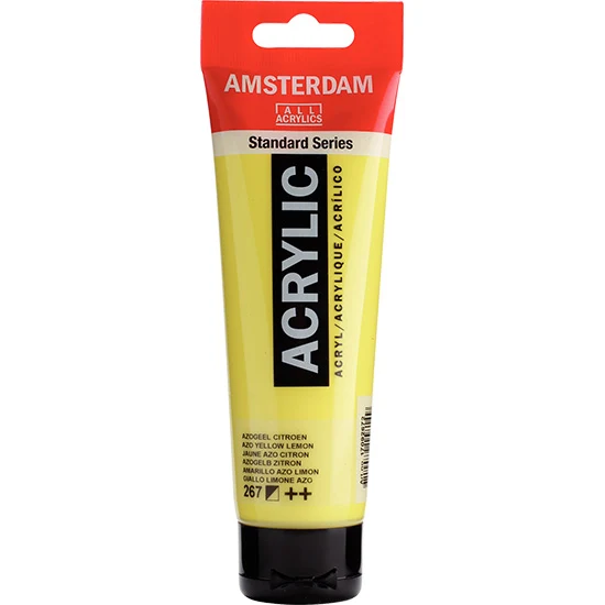 Amsterdam Acrylic Azo Lemon Yellow - 120ML