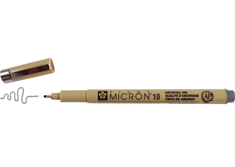 Pigma micron pen 0.6mm cool grey