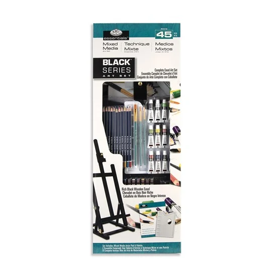 Set of Mix Media Easel 45pcs